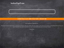 Tablet Screenshot of bushnelligolf.com